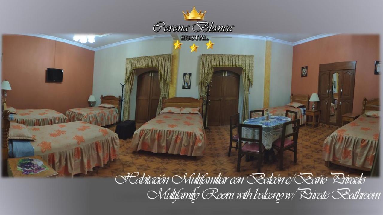 Hostal Corona Blanca Sucre Extérieur photo