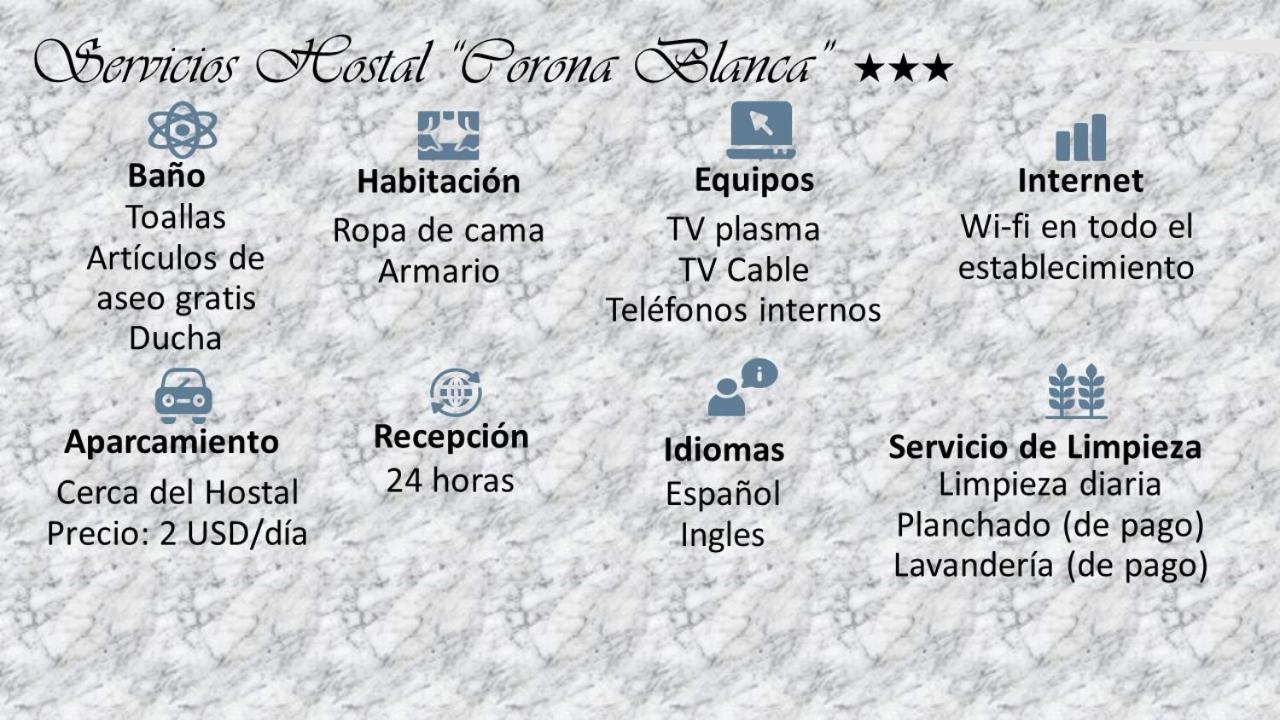 Hostal Corona Blanca Sucre Extérieur photo